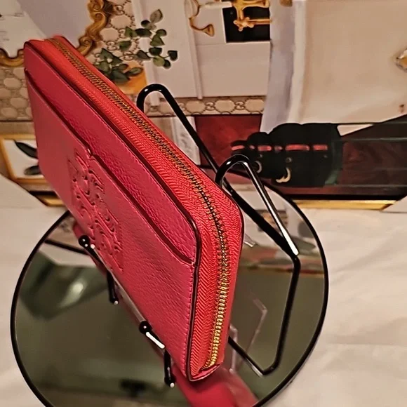 Tory Burch Harper Fiesta Continental Zip-around Wallet - Picture 4 of 16